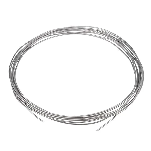 uxcell 1.6mm 14AWG Heating Resistor Wire Wrapping Nichrome Resistance Wires for Heating Elements 16ft