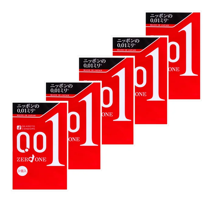 【Value Pack】 001 Ultra Thin Non-latex Polyurethane Condoms 15pcs【Japanese Version】