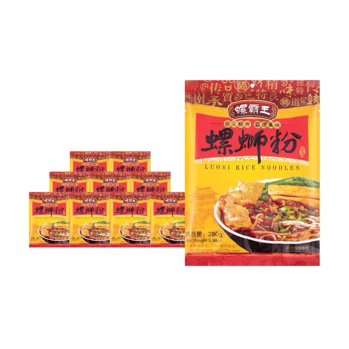 【Value Pack】Luo Si Fen River Snail Rice Noodles – 10 Pieces* 9.87oz