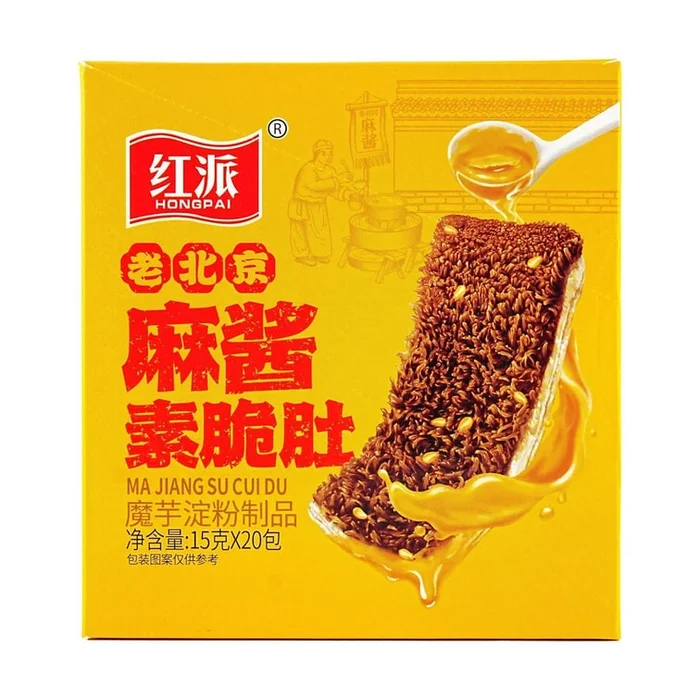 Vegetable Beef Tripe,Konjac Snacks,Sesame Sauce Flavor,10.58 oz