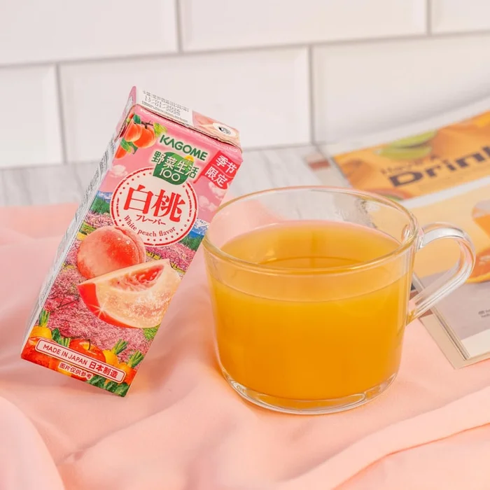 Vegetable Life 100 White Peach & Carrot Juice, 6.59 fl oz