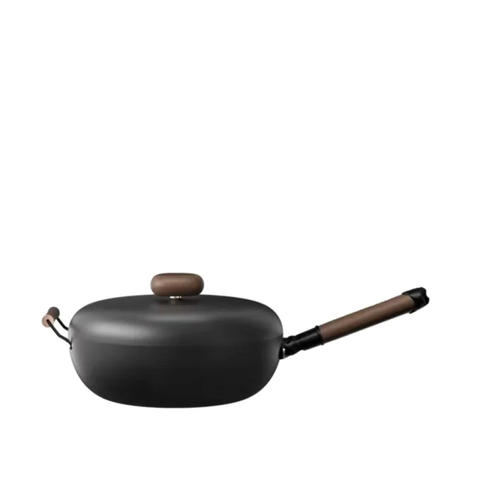 Velosan Pebble stone frying pan 34cm spatula with gift set