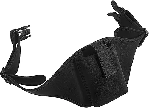 VICASKY Mic Belt Pack Microphone Belt Pouch Carrier Holder Adjustable Mic Waist Belt Phone Belt Carrier Running Belt for Fitness Class,Public Speaking