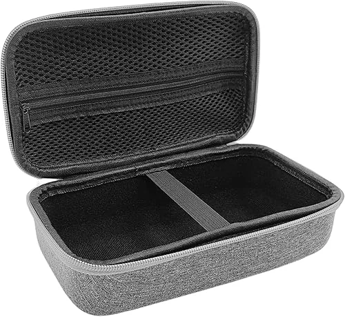 Video Microphone case Protective Cover Compatible with RODE VideoMic Pro VideoMic Pro+ Plus DSLR Microphone Camera, Easy-to-Carry Storage Bag (Grey)