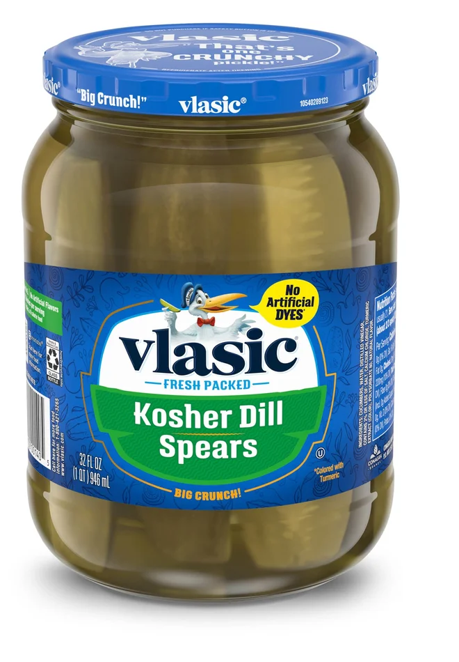 Vlasic Kosher Dill Pickle Spears , 32 oz