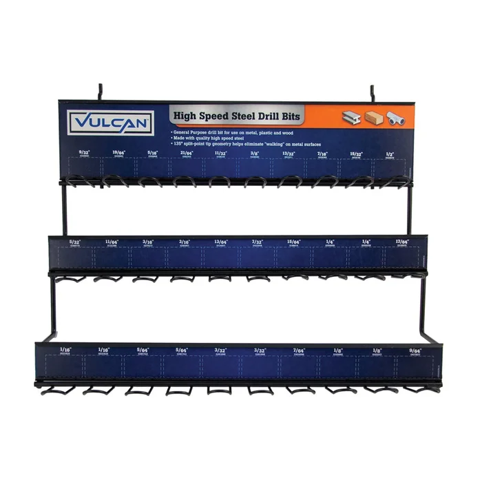 Vulcan 994850 Drill Bit Rack, HSS