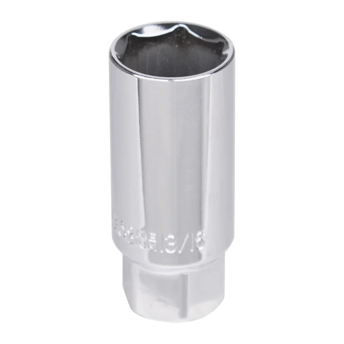 Vulcan MT6497317 Drive Socket, 13/16 in Socket, 3/8 in Drive, 6-Point, Chrome Vanadium Steel, Chrome