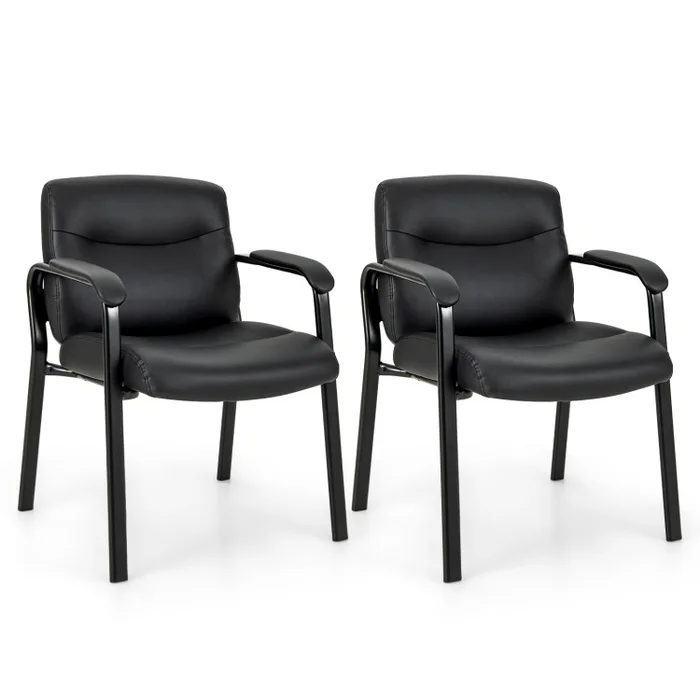 Waiting Room Chair No Wheels Set of 2