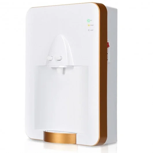 Wall-mounted Electric Tank Water Dispenser with Removable Drip Tray