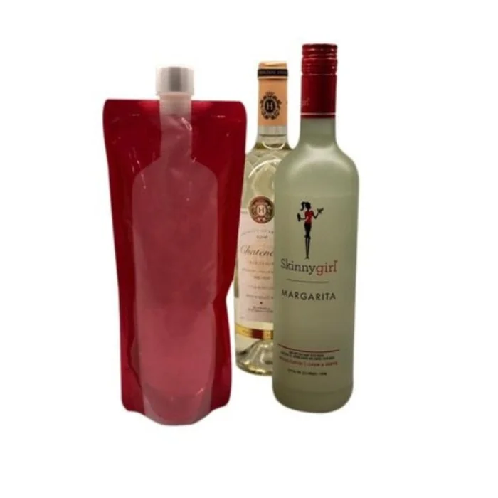 Waloo Reusable & Foldable Wine Flask (3-Pack)