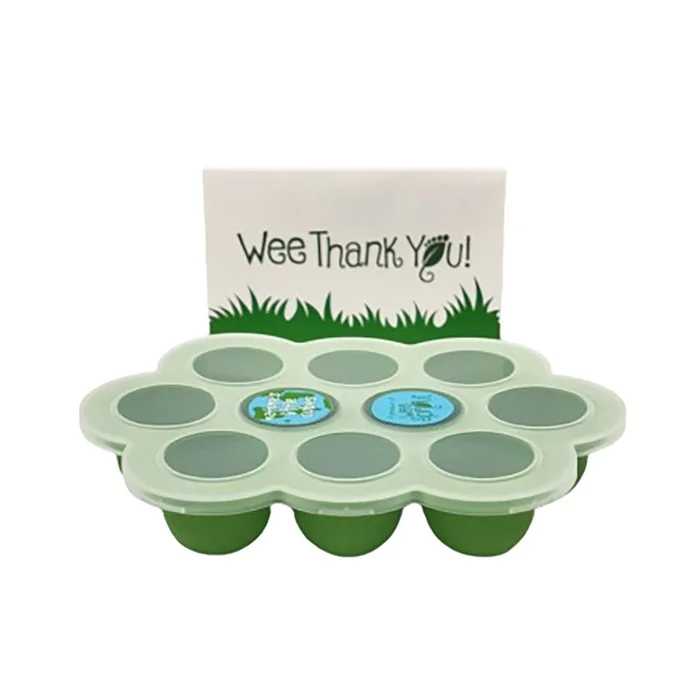 WeeSprout® Silicone Freezer Tray Clip-on Food Storage Container
