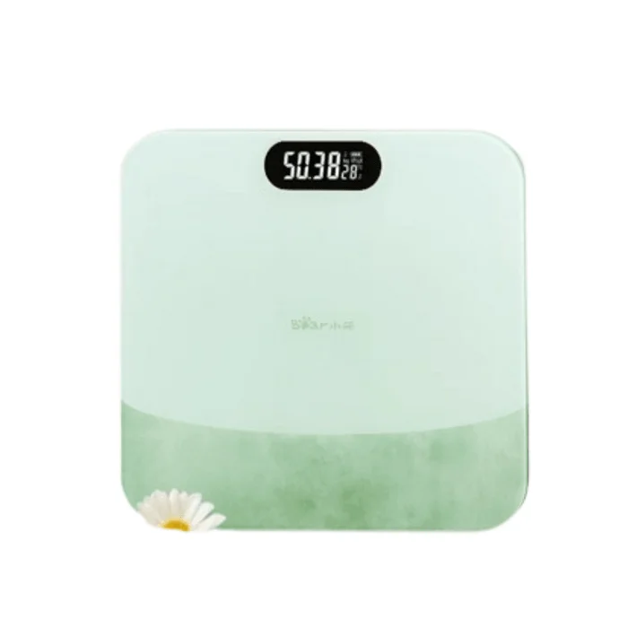 Weight Scale for Weight Loss Intelligent and Accurate Electronic Scale Lime Green Rechargeable Model 1 pcs.