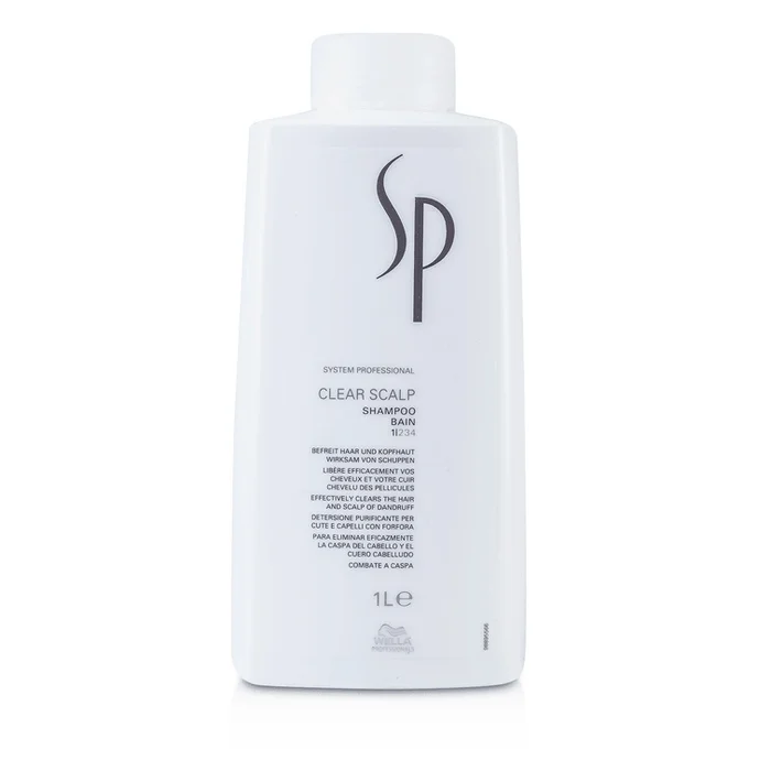 Wella SP Clear Scalp Shampoo 1000ml/33.8oz