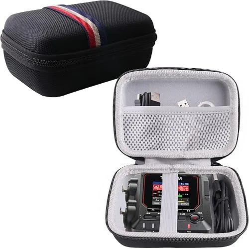 WERJIA Hard EVA Travel Case Compatible with Tascam FR-AV2 Recorder (For TASCAM FR-AV2)