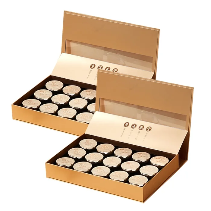 Western participation in receiving gift boxes for nourishing yin and replenishing qi (6g * 15 cans/90g) * 2 boxes