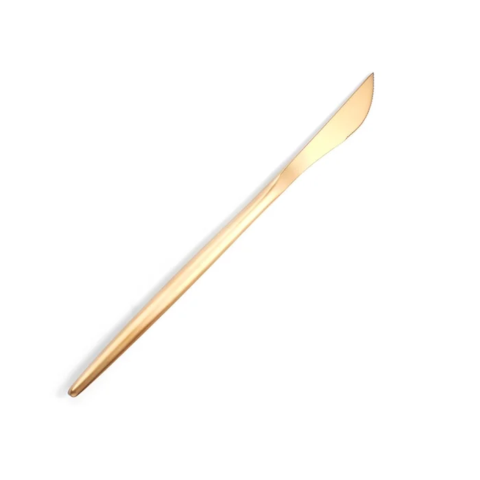 Western Tableware Cutlery Knife Gold 1 Piece