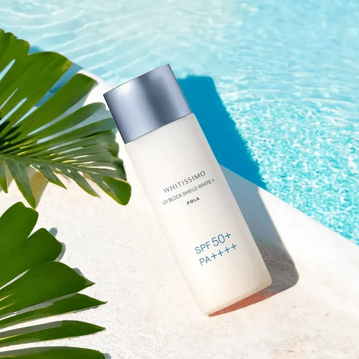 Whitissimo Sunscreen UV Block Shield White SPF50 PA++++ 50ml *2【Value Pack】
