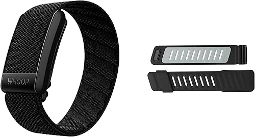 WHOOP 4.0 with 12 Month Subscription – Wearable Health, Fitness & Activity Tracker – Continuous Monitoring, Performance Optimization, Heart Rate Tracking and Silicone SportFlex Band, Force