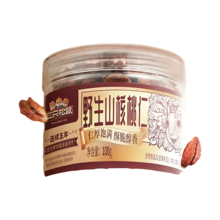 Wild Pecan Kernel Leisure Healthy Snack 100g*1 can