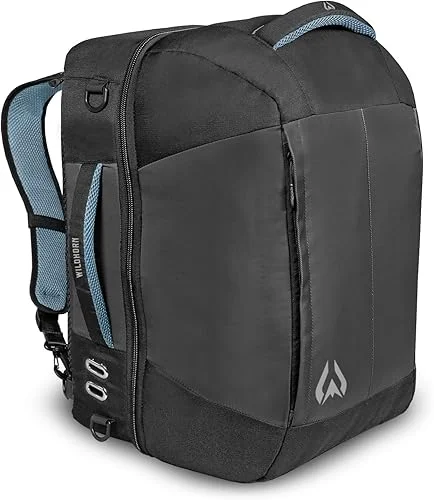 Wildhorn Brimhall Ski Boot Bag and Snowboard Backpack -US Ski Team Official Supplier- Premium Durable Waterproof Travel Ski boot bag backpack for Boots, Helmets, Goggles & Outerwear