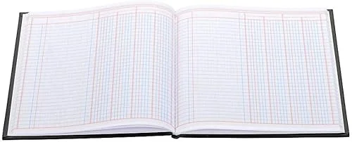 Wilson Jones Single Page Columnar Book, 9-1/4′ x 7′, 4 Columns (74104A)