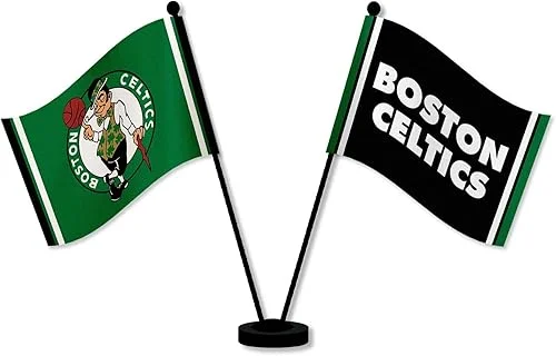 WinCraft Boston Celtics Desk and Table Top Flags