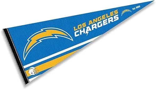 WinCraft Los Angeles Chargers Pennant Banner Flag