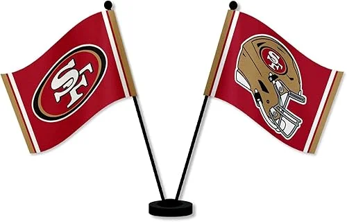 WinCraft San Francisco 49ers Desk and Table Top Flags