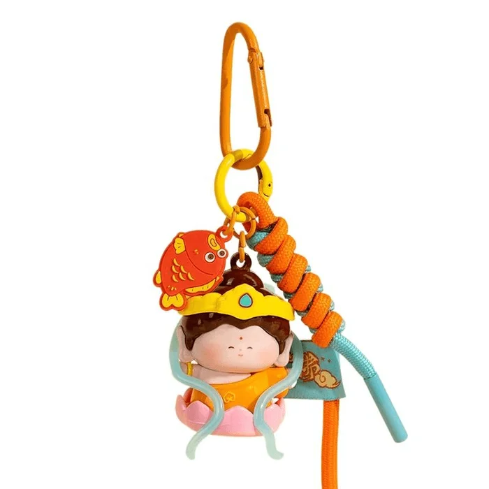 Wisdom, Perfection, Bodhisattva Samantabhadra Cultural Blessing Doll Bag,5 * 4cm * 1 piece