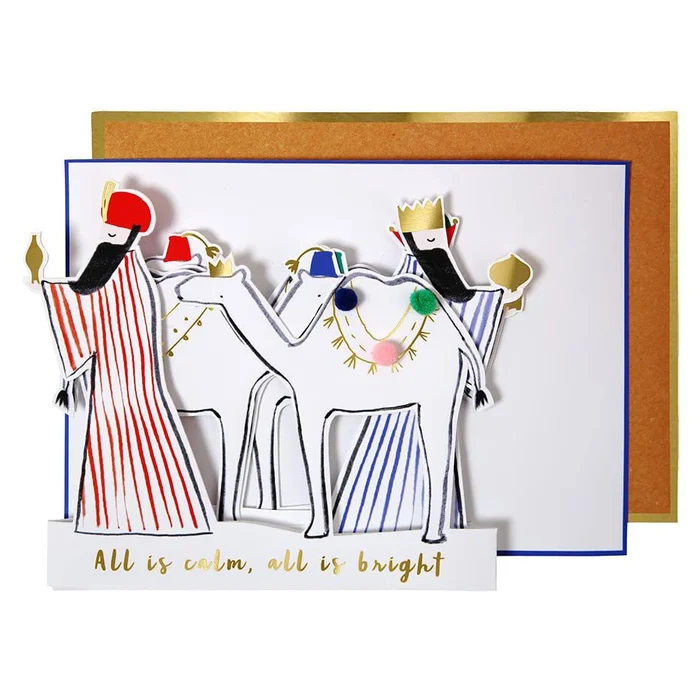 Wise Men Concertina Card