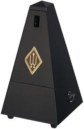 Wittner Wood Case Black Metronome with Bell Tuner (816M)