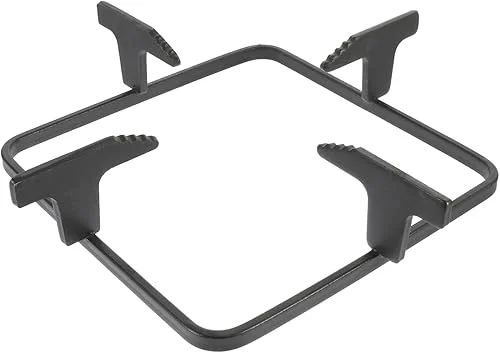 Wok Ring Cast Iron Wok Support Ring Square Gas Stove Range Burner Grate Gas Stove Burner Rings Wok Pan Stand Holder Pot Rack Stove Trivets 7.87 inch