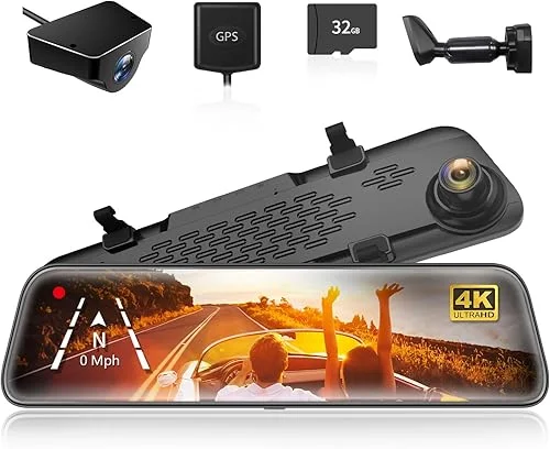 WOLFBOX G840S 12'' OEM Bracket Mirror Dash Cam