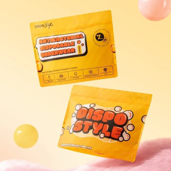 Women's Disposable underwear anti-bacterial 7pcs Bikini Size S