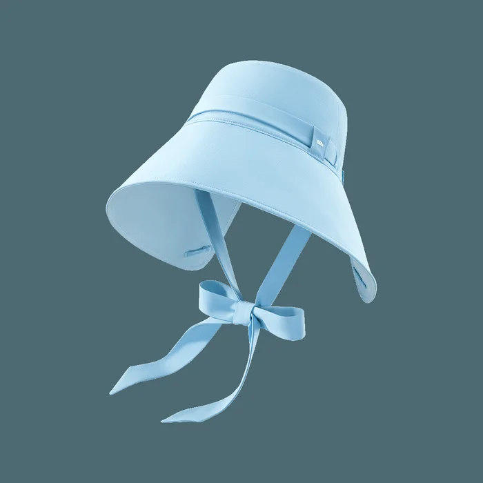 Women's Vintage Bucket Hat UPF50+ Sun Protection Sky Lake Blue 55-58cm