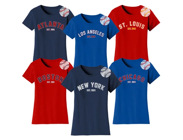 Women’s Home Run Baseball T-Shirt (S-2XL)