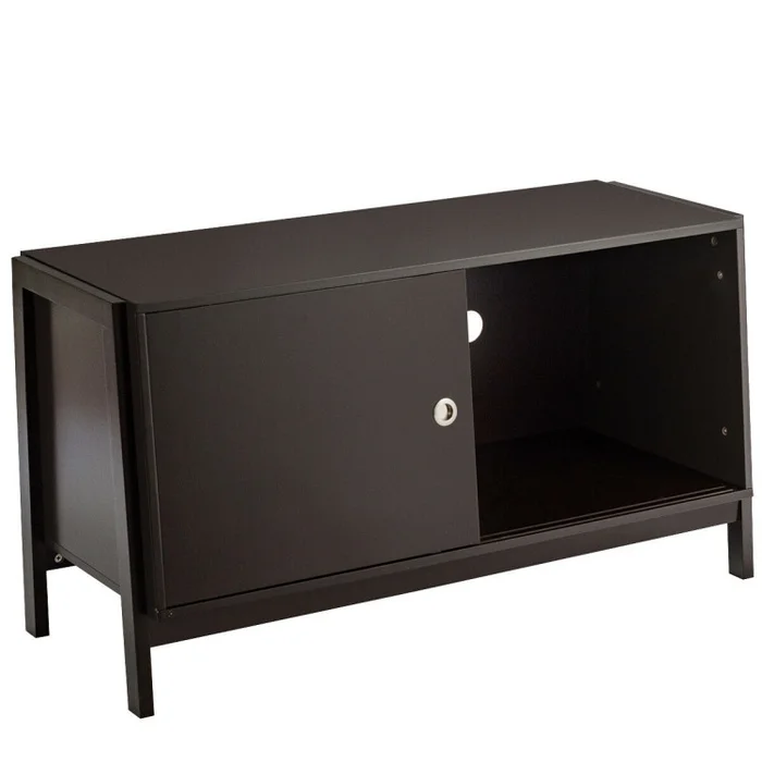 Wooden TV Stand with Sliding Doors for TVs up to 50 Inch