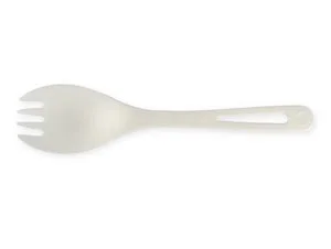 World Centric Tpla Compostable Corn Starch Spork-50 Each-20/Case