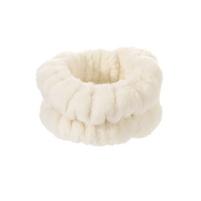 Wristband Wash Sleeve Cover White Pair