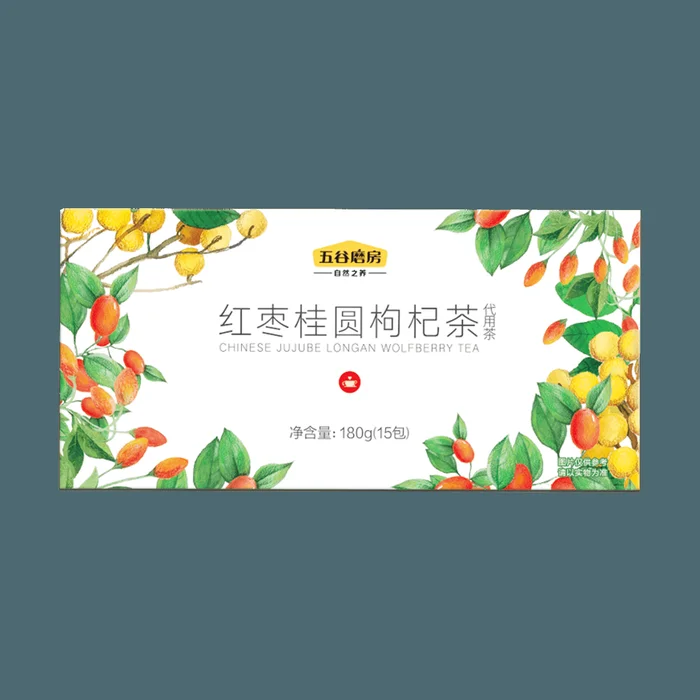 WUGUMOFANG Chinese Jujube Longan Goji Berry Tea 180g