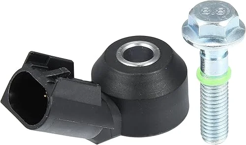 X AUTOHAUX 12570125 12623730 Car Engine Ignition Knock Detonation Sensor for Chevy Silverado for GMC Sierra 1500 2007-2013 for 2500HD 3500HD 2007-2020