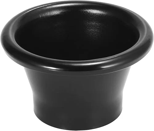 X AUTOHAUX 2.5 Inch Neck Aluminum Bellmouth Velocity Stack Adapter Air Intake Turbo Horn Air Inlet Decorative Cover