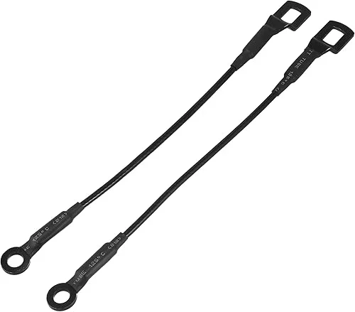 X AUTOHAUX Pair Rear Tailgate Cables Lift Gate Support Straps Pickup for Toyota Tacoma 1995-2003 65770-04030