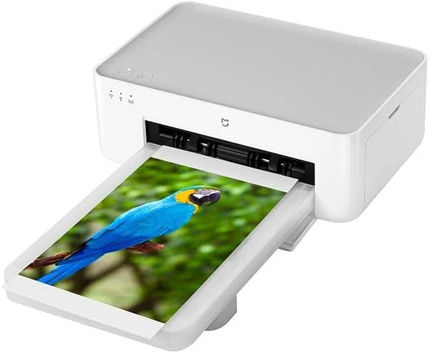 Xiaomi Instant Photo Printer 1S Set – Desktop Photo Printer, High-Resolution Image Quality, 6-inch/3-inch Photographic Paper and Ribbon Set, Instant Printing from Smartphone or Computer