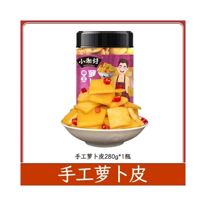 Xiaoxiang good knife radish skin ready to eat 280g*1 bottle