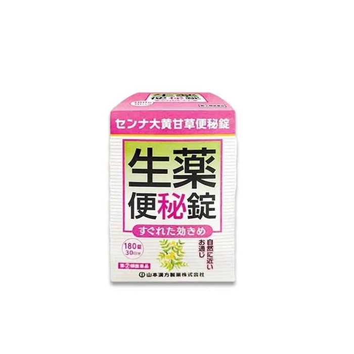 YAMAMOTO KANPO Senna Daewang Licorice Constipation Tablets 180 Tablets