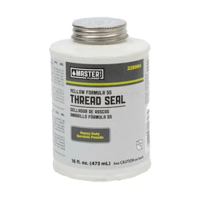 Yellow Formula 55 Thread Seal, 4-oz.