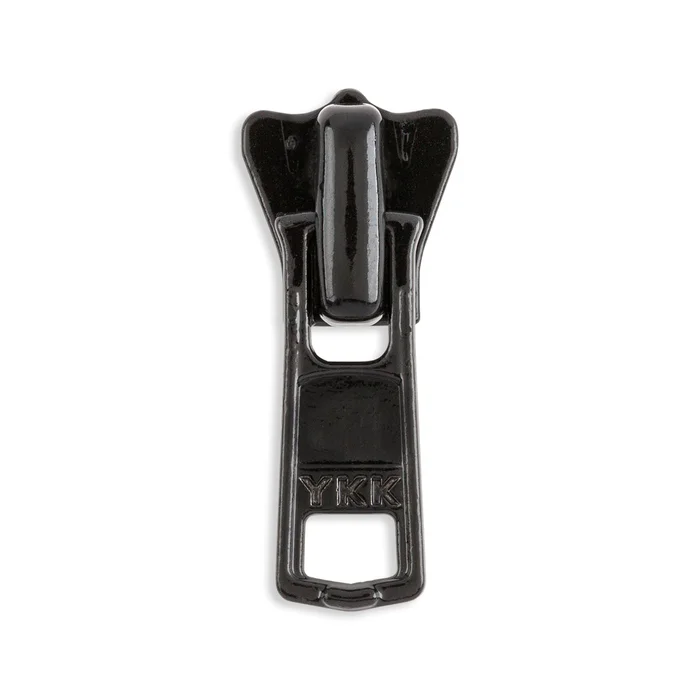 YKK #3 Molded Plastic Jacket Zipper Pulls – 2/Pack – Black (580)