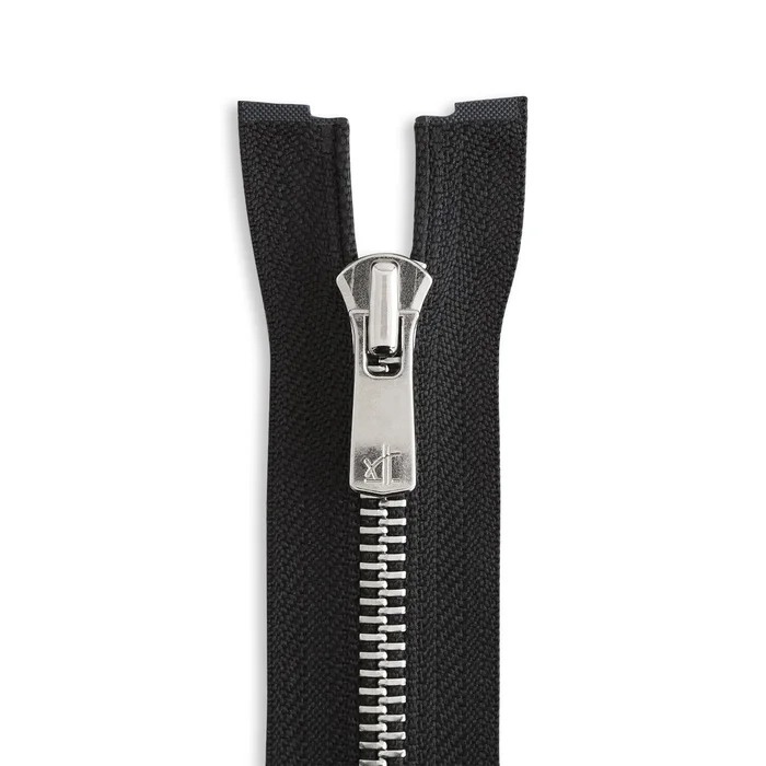 YKK Excella #5 36″ Nickel Jacket Zipper – Dark Brown (868)