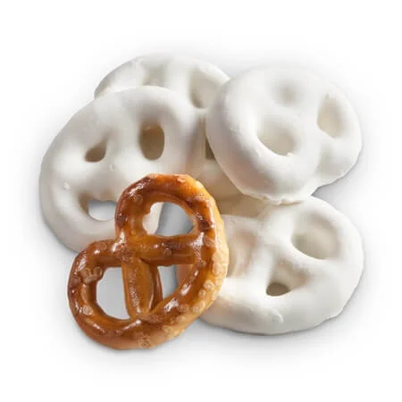 Yogurt Coated Mini Twists Pretzels – 10lbs